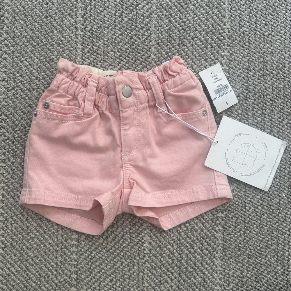 DL1961 Light Pink Kids Shorts